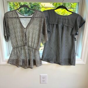 medium sized blouses